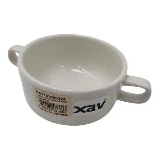 Taza Sopa C/asas Porcelana Actualite Corona 7708 Xavi