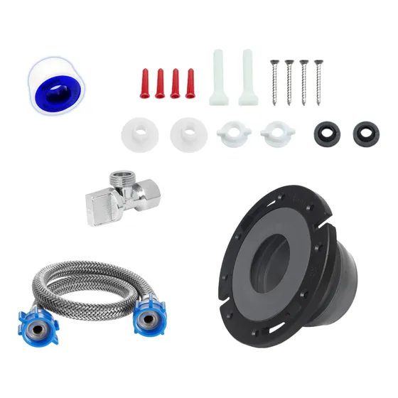 Kit Para Instalacion Instalar Sanitario Wc Con Brida Coflex