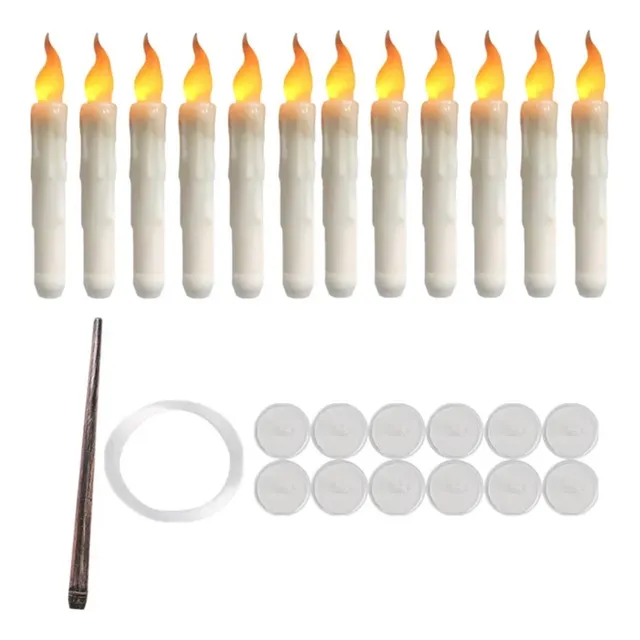 Velas Colgantes Led Con Varita Ilumina Tu Hogar Con Encanto