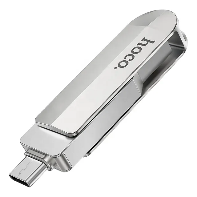 Pendrive Usb 3.0 64gb Hoco Usb Y Tipo C Memoria Flash 64gb - Marca Hoco Computech