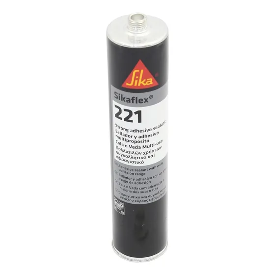 Sellador adhesivo multiuso Sika Sikaflex-221 300ml color Negro