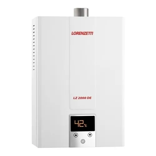 Aquecedor A Gás Gn 35 L/min 5 Anos De - Aquakent Cor Branco