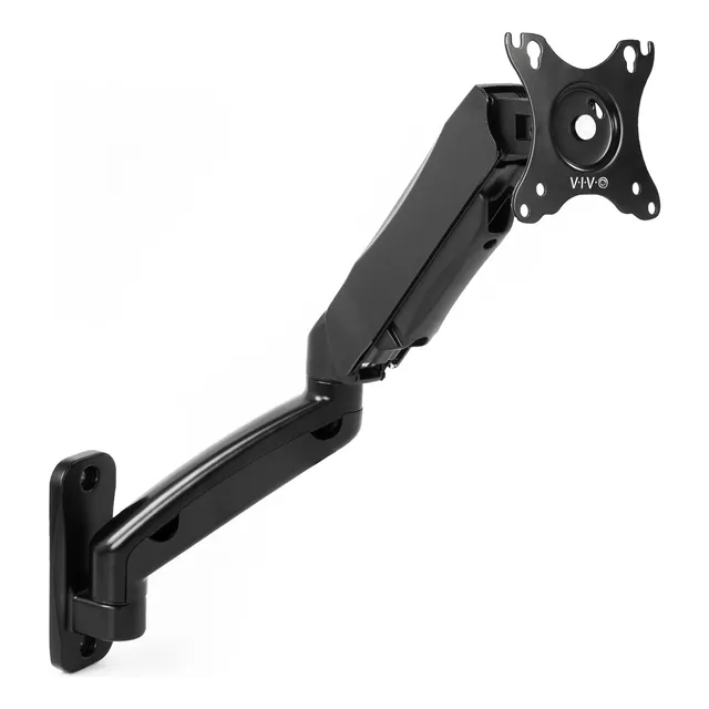 Vivo Negro Altura Ajustable Resorte De Gas Individual Soport