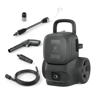 Lavadora de Alta Pressão Electrolux 1850PSI 1500W Potência com Canhão de Espuma PowerWash EWS1850P Preta Lava Jato Lava Car