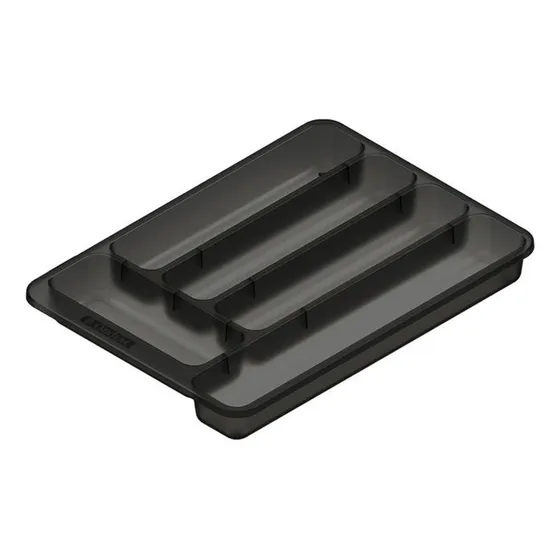 Ordene Organizador de Cubiertos Gris Oscuro