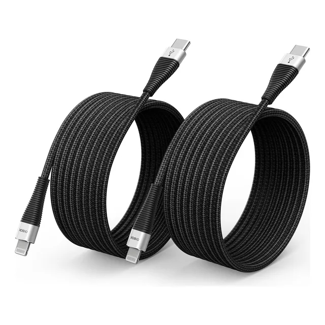 Cable Usb C A Lightning De 3 M, Paquete De 2 Unidades, Certi