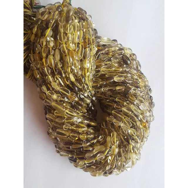 Piedra Preciosa Sombreada Cuarzo Limon 13 Unica Forma 1