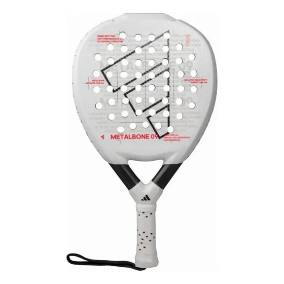 Paleta De Pádel Adidas Metalbone 09 Modelo 2025 Blanco