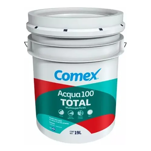 Acqua 100 Total Comex Multisuperficie Base Agua Cubeta 19lts