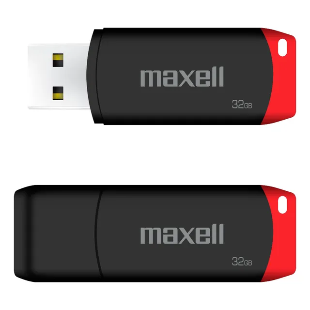 Pendrive Maxell USBPD 32GB 2.0 Rojo