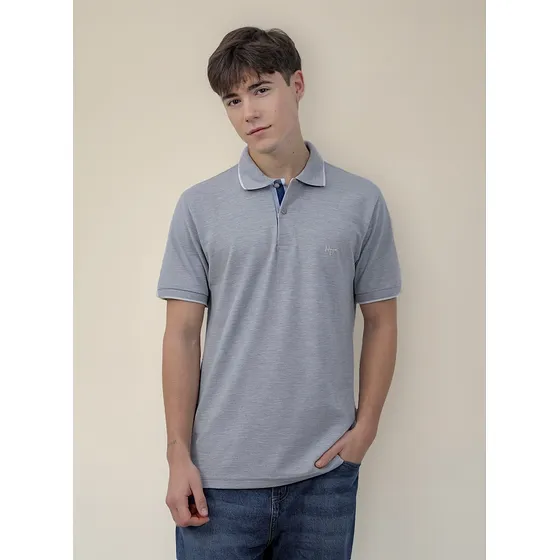 Chomba Polo Howard Manga Corta Cartera Escocesa Pique Hombre
