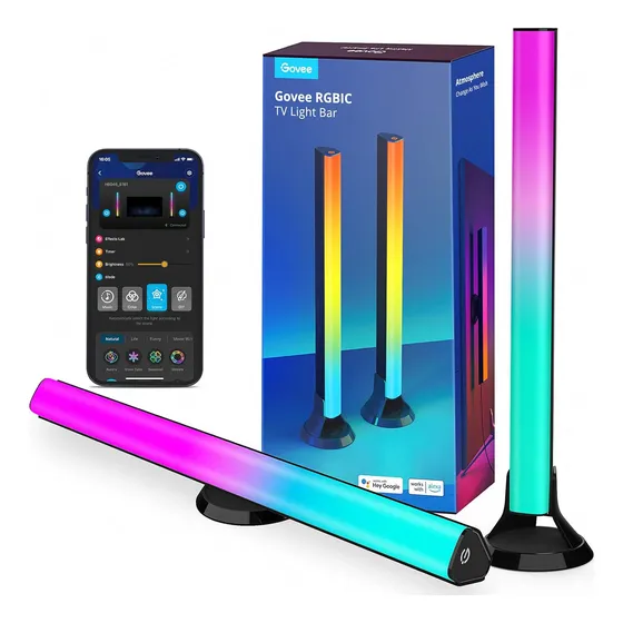 Govee Smart Led Light Bars, Rgbic Wifi Backlights De 15p.