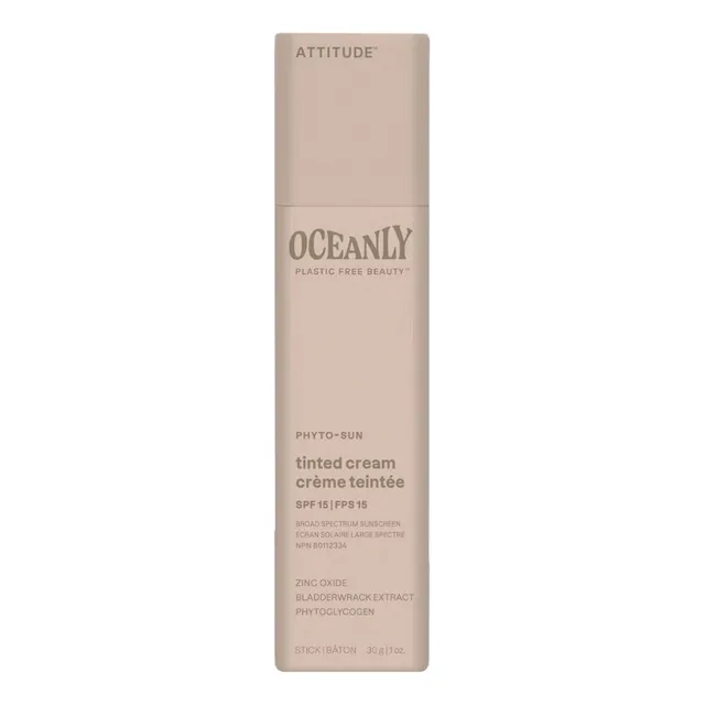 Attitude Phyto Sun Crema Tinte Sólido Spf 15 & Óxido De Zinc