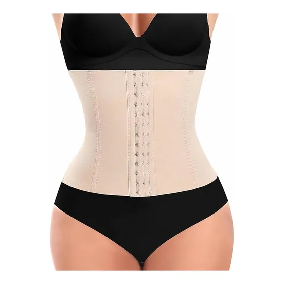 Faja Poliéster Colombiana Modeladora Reductora Beige