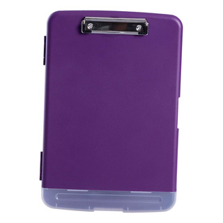 Prancheta Com Armazenamento E Porta-canetas Violeta Escuro Prancheta Com Armazenamento E Porta-canetas Violeta Escuro
