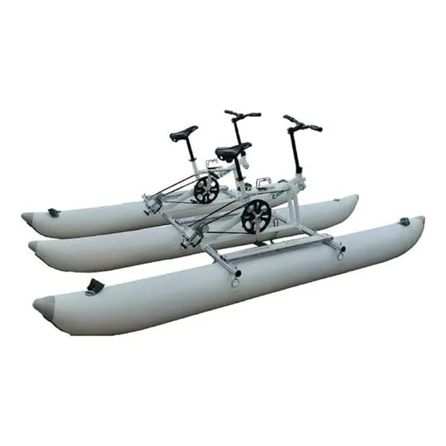 Bicicleta Agua Inflable Doble Lago Para 2 Persona Pedal Bote