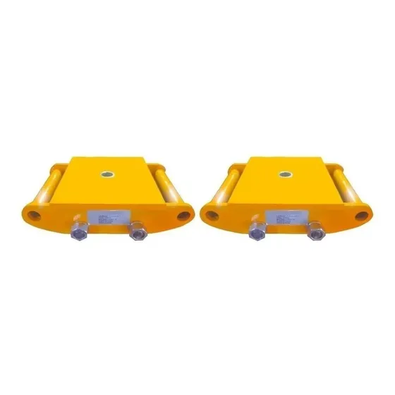 2 Piezas Patin Tipo Tortuga 6 Tons Para Mover Carga  Weston