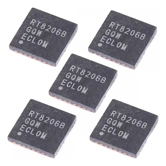 Kit 5 Unid Ci Rt8206b Gqw Pwm Qfn32 Smd Rt8206bgqw