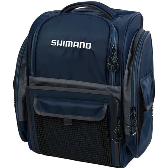 Mochila Shimano Back Pack Lugb-15 Com 4 Estojos