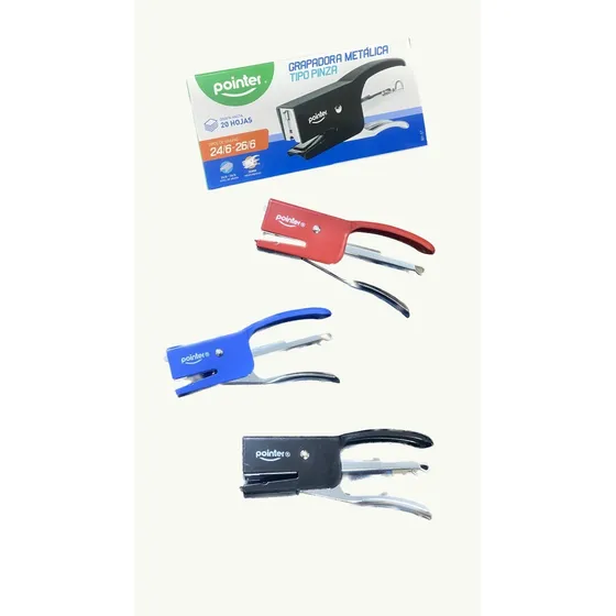 Engrapadora Pointer Para Grapas Lisas Y Corrugadas. Pointer