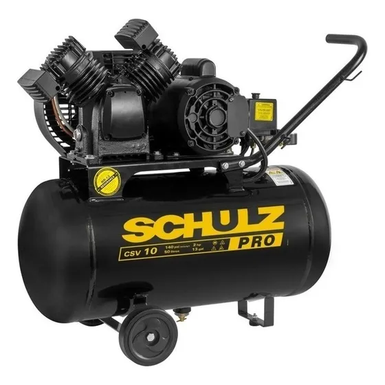Compressor de ar elétrico Schulz Pro CSV 10/50 46L 2hp 220V