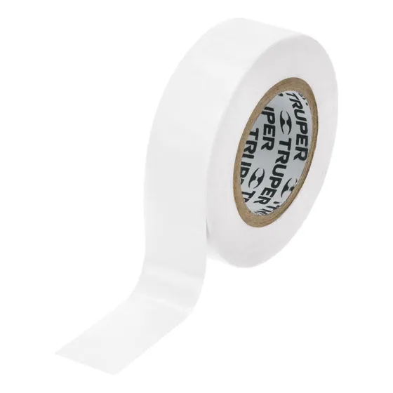 Teipe Profesional Blanco 3/4 PuLG. X 9 Ml, Truper