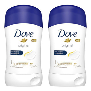 2 Antitranspirante En Barra Dove Original 45g. 2 Antitranspirante En Barra Dove Original 45g.