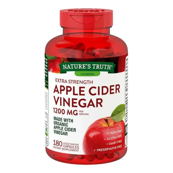 Nature's Truth Vinagre De Manzana 1200mg 180 Capsulas