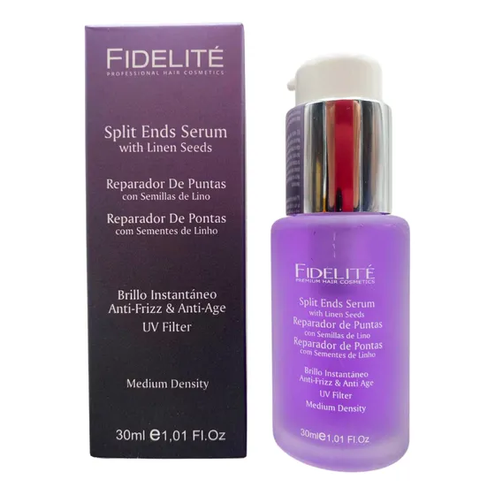 Reparador De Puntas Fidelite Con Semillas De Lino 30ml