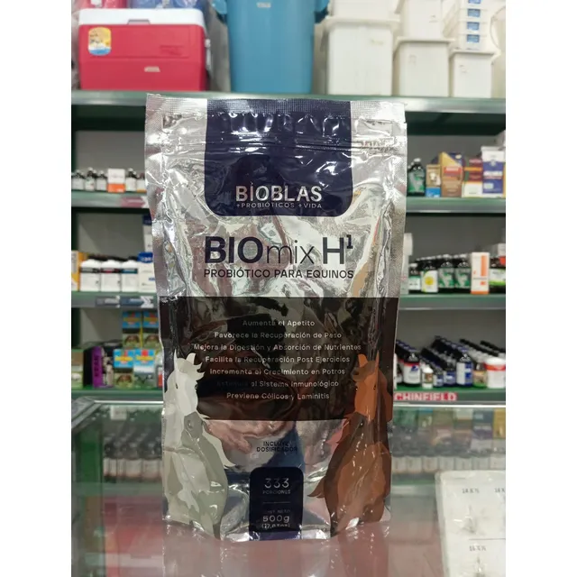 Bioblas Probiótico Biomix H1 500g (equinos)