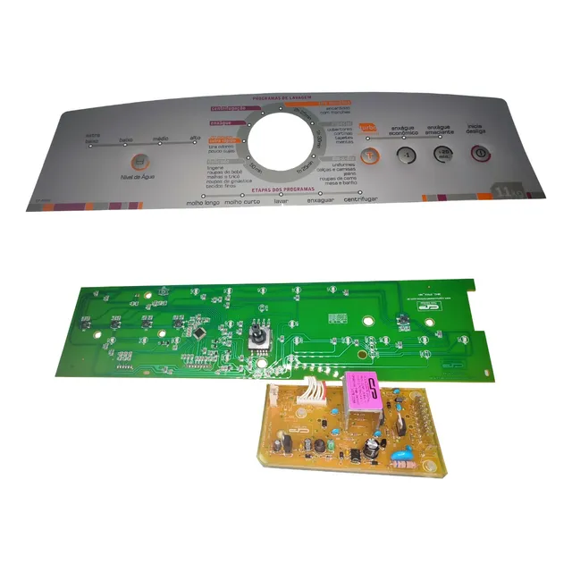 Kit Placa Interface + Potência C/ Adesivo Bwl11 Brastemp