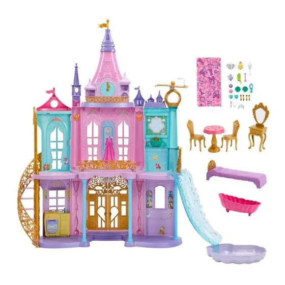 Princesa Disney Castelo Real dos Sonhos Mattel cor azul