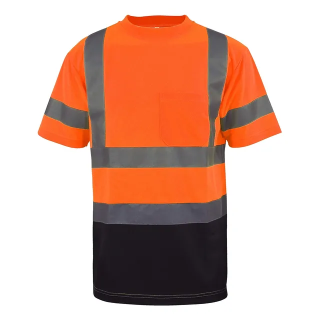 Camiseta De Alta Visibilidad Clase 3 Reflectante De Seg...