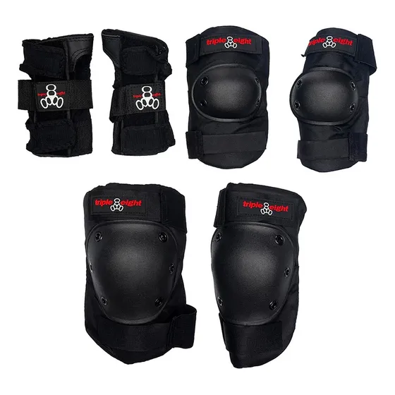 Kit Proteção Triple 8 Saver Series 3 Skate Patins Tamanho M