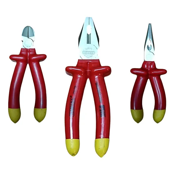 Set Alicate Universal Punta Fina 1000v Aislado Electricista