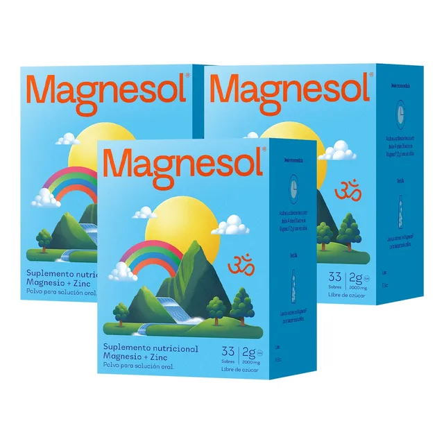 3pack Magnesol Clásico X 33 Sobres