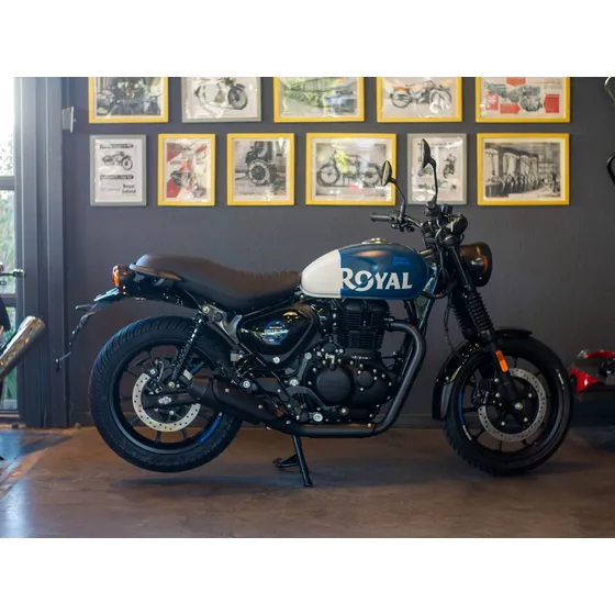 Royal Enfield Hntr 350 Rebel Blue - 1er Service Gratis