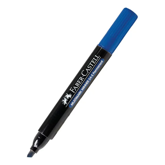 Marcador Faber Castell 54-e Permanente Punta Chata