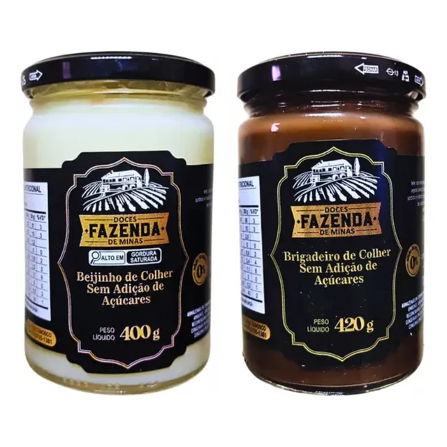 Doce Diet Brigadeiro De Colher E Beijinho De Colher Zero