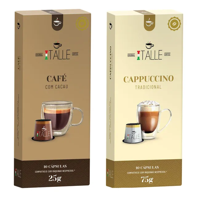 40 Capsulas Café Cappuccino Nespresso