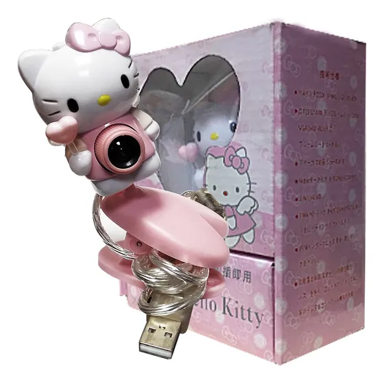Web Cam Hello Kitty Camara Computadora Pc Laptop Regalo Niña