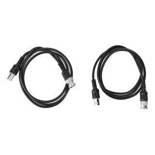 Cable Bnc, 2 Unidades, Extensión Coaxial A Conector De Cabez Cable Bnc, 2 Unidades, Extensión Coaxial A Conector De Cabez