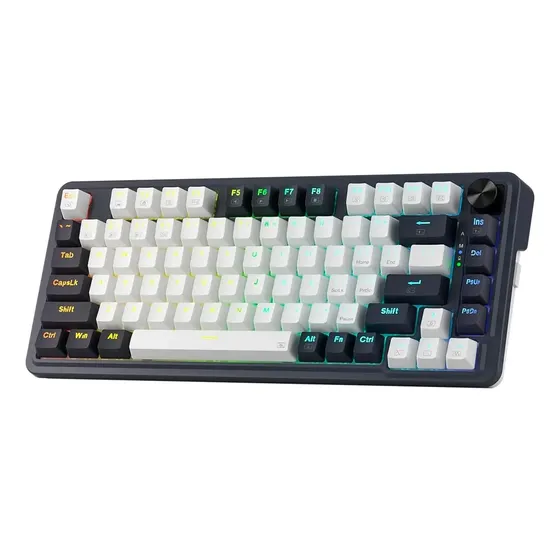 Teclado Redragon Ucal Pro Wireless 75% K673wb-rgb-pro Sp Teclado Negro Idioma Español Latinoamérica | Cuotas sin interés