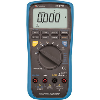 Multimetro Megometro Minipa Et-2780 Resistência Isol 2g Ohms Multimetro Megometro Minipa Et-2780 Resistência Isol 2g Ohms
