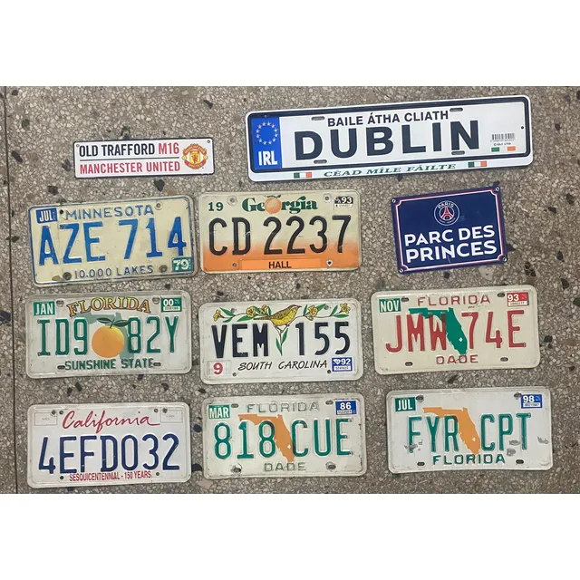 Placas Decorativas Para Carros 