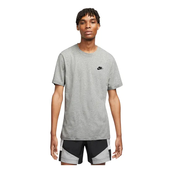 Polera Nike Sportswear Club Hombre Gris