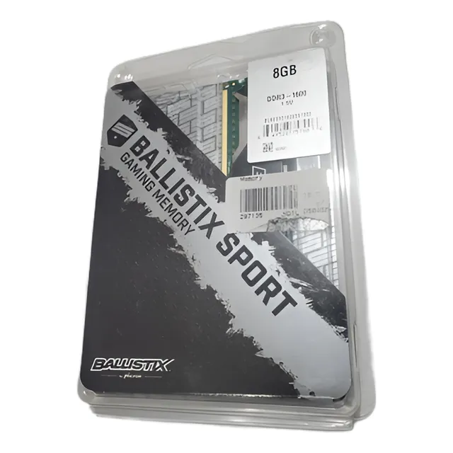 Ballistix Sport Gaming Memory Ddr3 1x8gb