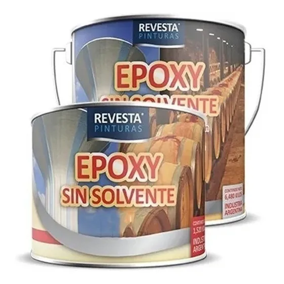 Pintura Epoxi Imp Sin Solventes Agua Potable Crema 1 Kg