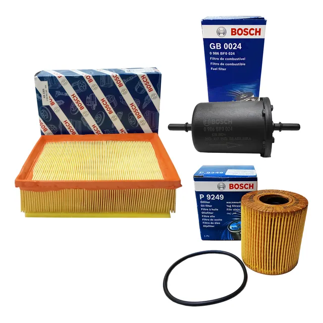 Kit Filtro Bosch C4 Hatch 2.0 16v Flex Ano 2009 Ate 2013