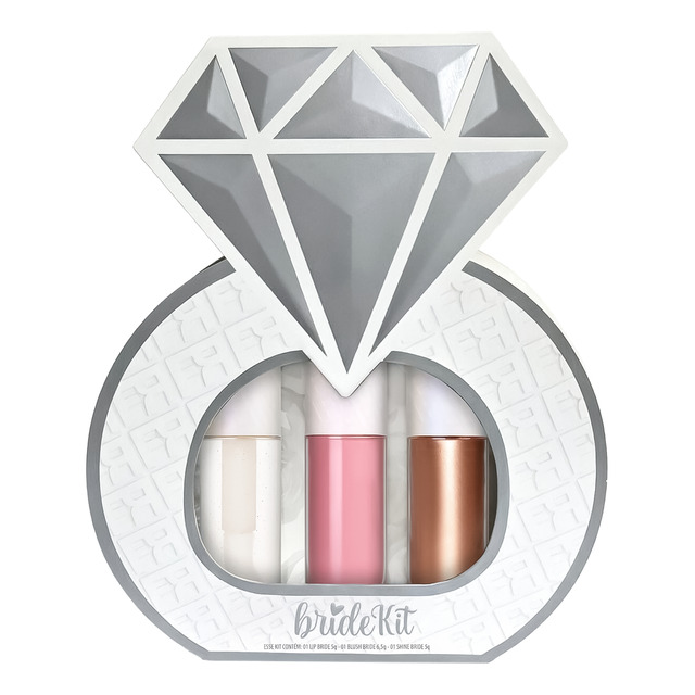 Bride Kit - Franciny Ehlke - Gloss, Iluminador E Blush Bride Kit Bride Kit - Franciny Ehlke - Gloss, Iluminador E Blush Bride Kit
